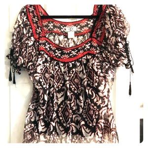 iXe Shear Top with Camisole